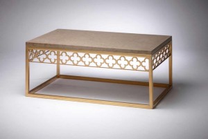 Quatrefoil Coffee Table